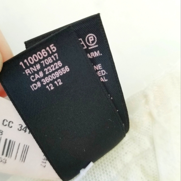 Victoria's Secret Vintage Very Sexy Strappy Lace Ruffle Mesh V-String Panty NWT - Picture 10 of 15